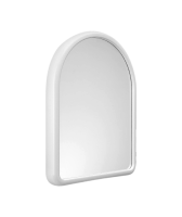 Specchiera ovale bianca - Art. 600