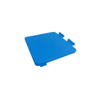 Coperchio Quadrato in Polipropilene per carrello cromato milleusi E1001 - Blu
