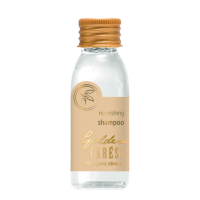 Shampoo Golden Caress Flacone 30 ml Confezione da 50 Pezzi