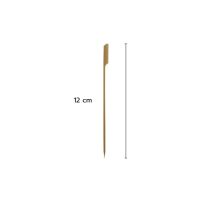 Spiedo Bandiera Bamboo 12cm - confezione 500 pezzi